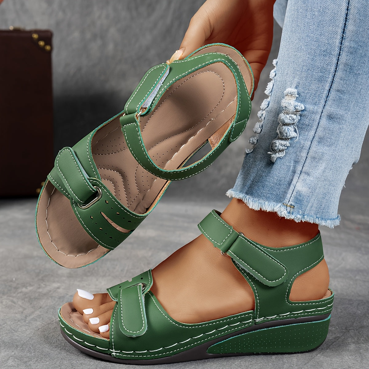 Women's Supportive Flexible Open Toe Sandals