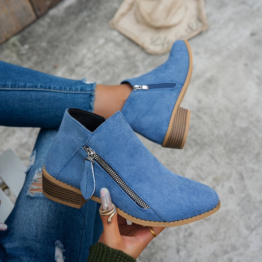 Allison | Timeless Side-Zip Ankle Boots