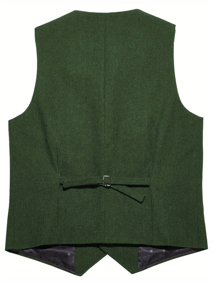 Quentin | Refined Herringbone Waistcoat