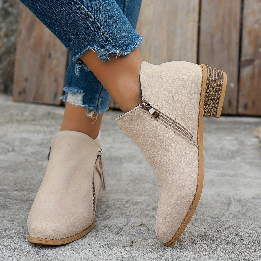 Allison | Timeless Side-Zip Ankle Boots
