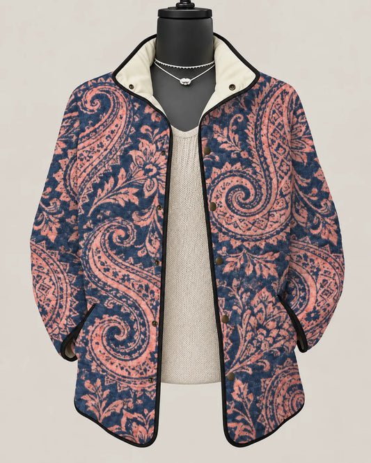 Adeline in Coral Navy