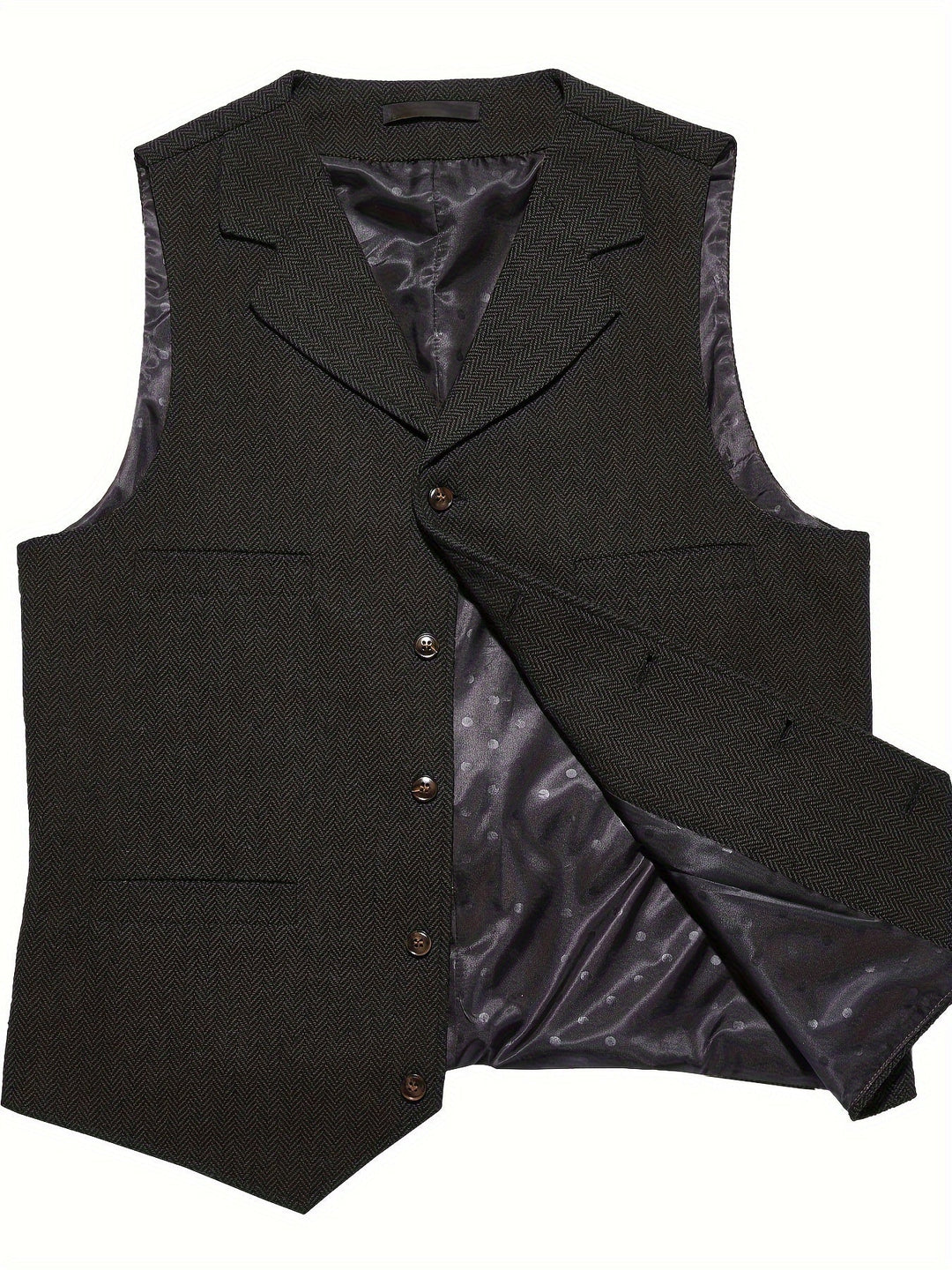 Quentin | Refined Herringbone Waistcoat