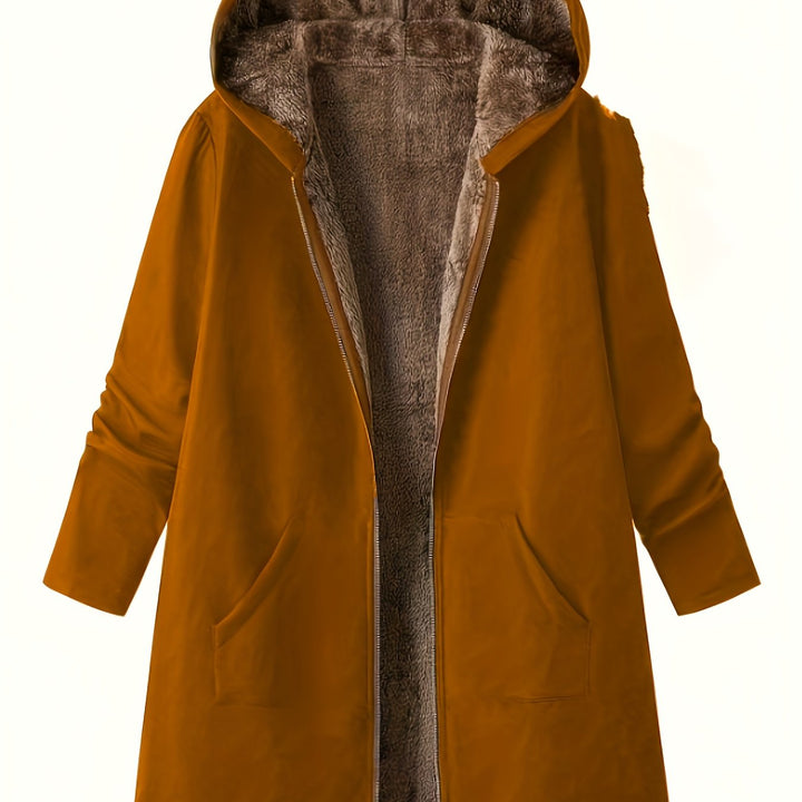 Arlene | Longline Hooded Jacket