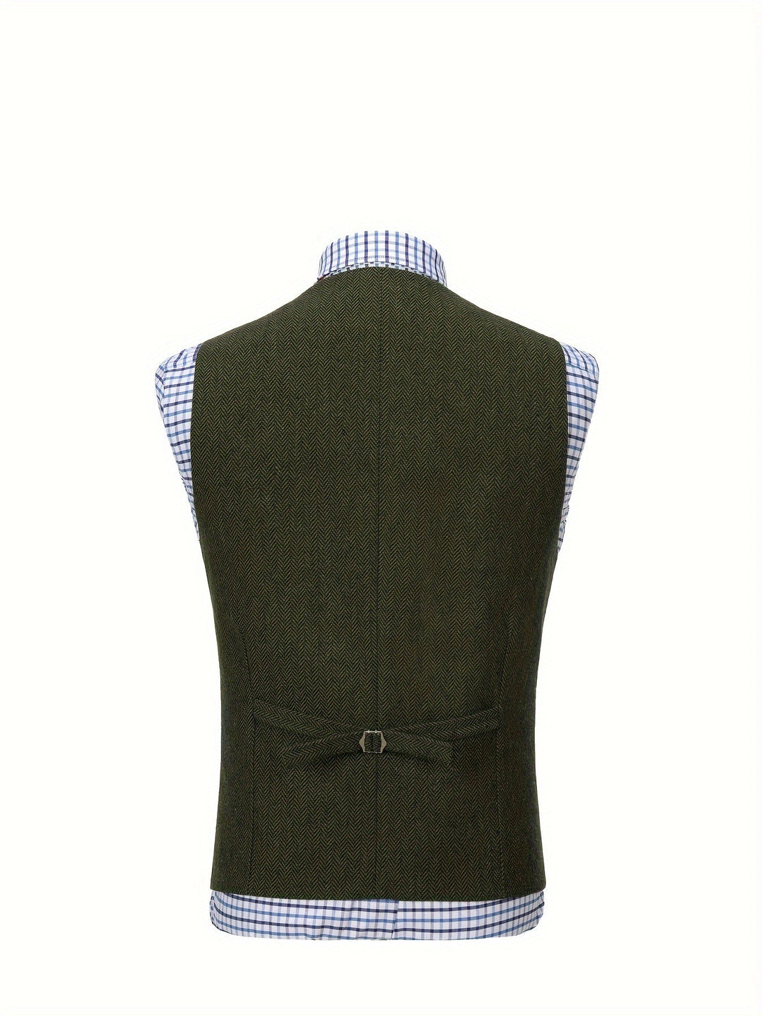 Miles | Heritage Herringbone Vest