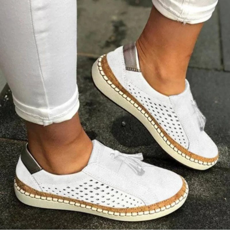 Women's Breathable Elastic Arch Support Slip On Shoes