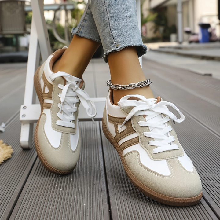 Laurel | Supportive Wide-Toe Sneakers