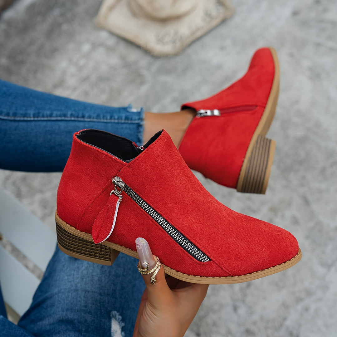 Allison | Timeless Side-Zip Ankle Boots