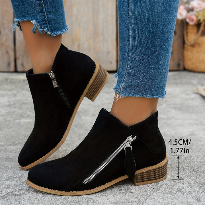 Allison | Timeless Side-Zip Ankle Boots