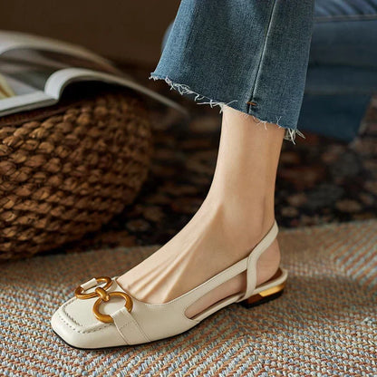 Women's Cushioned Adjustable Buckle Slide Sandals