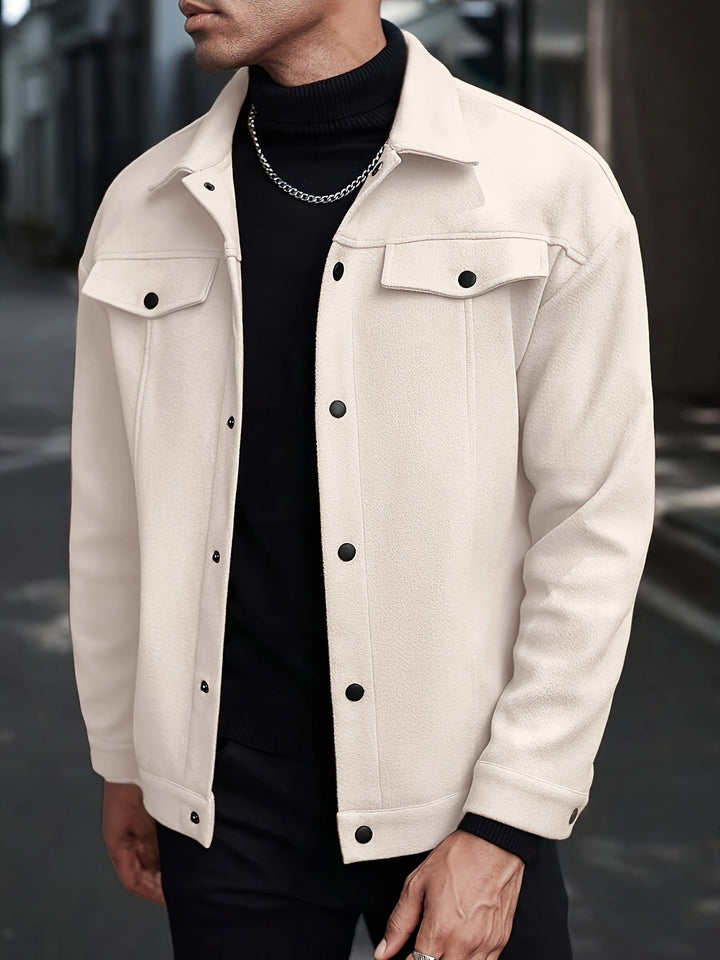 Darryl | Modern Snap-Button Jacket