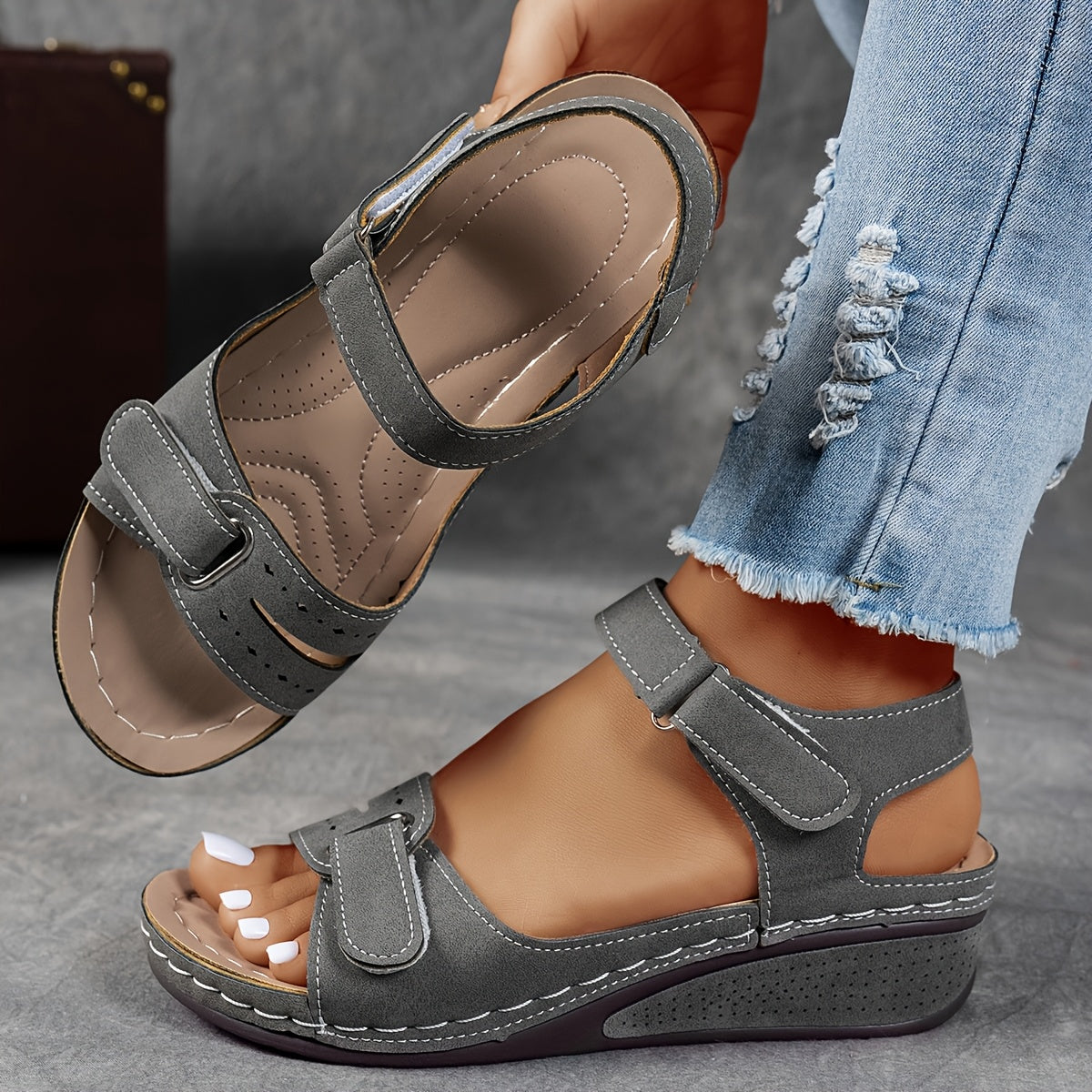 Women's Supportive Flexible Open Toe Sandals