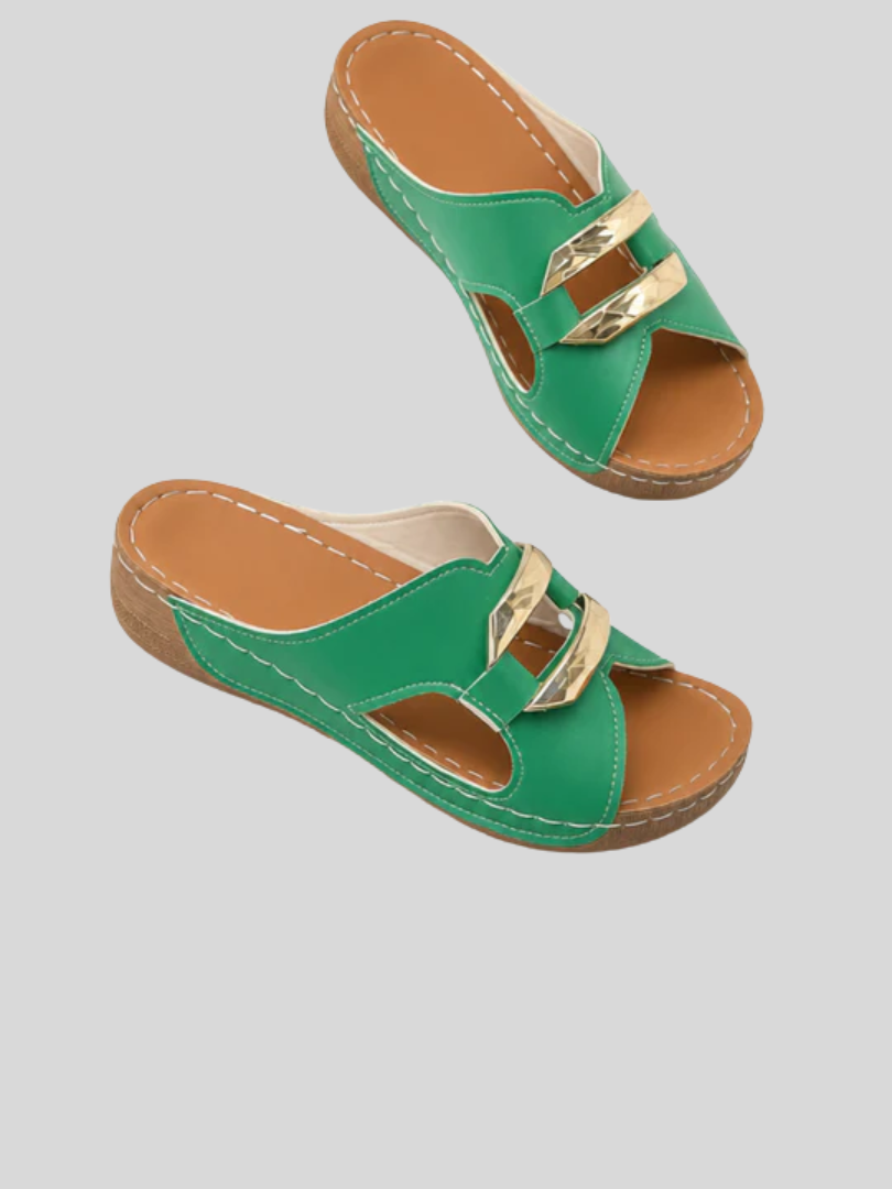 Women's Cushioned Arch Support Wedge Sandals