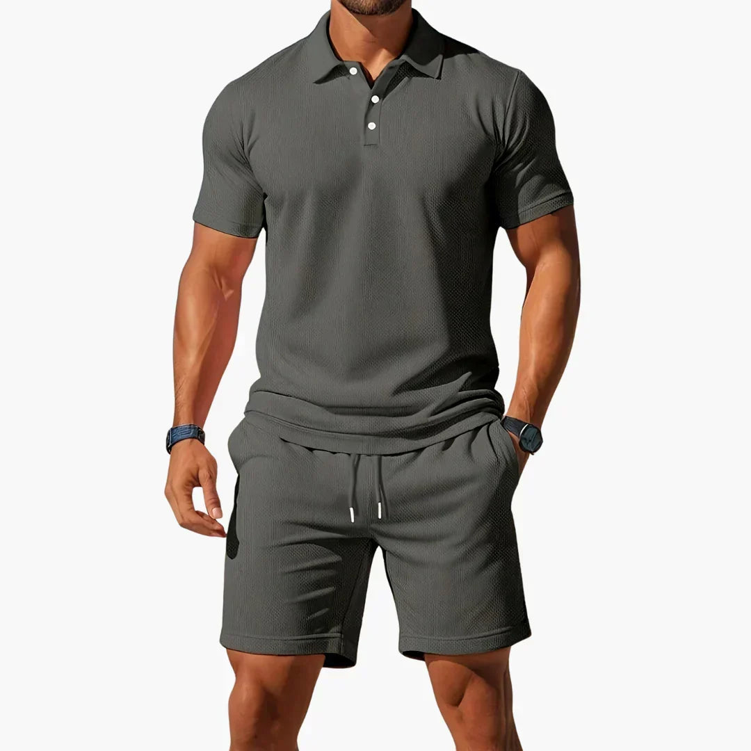 Justin | Premium Summer Polo &amp; Shorts Set