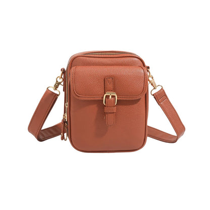 Women's Built-In Wallet Shoulder Bag