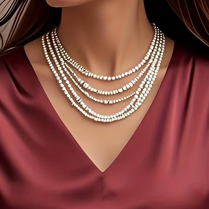 Alexis | Draped V-Neck Blouse