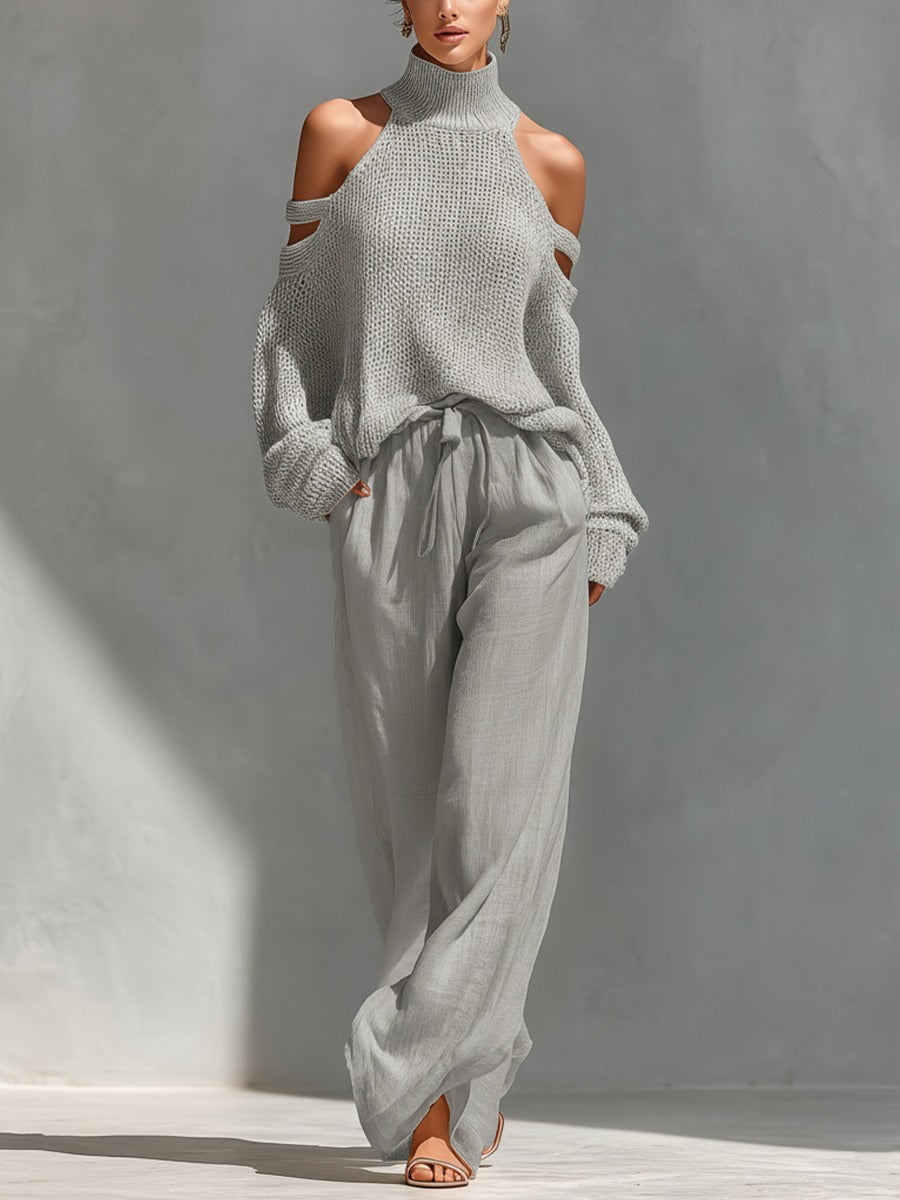 Sheena | Off-Shoulder Two-Piece Set