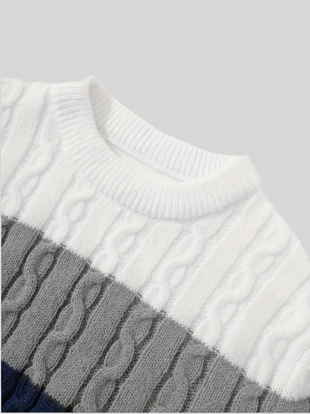 Spencer | Classic Cable-Knit Pullover