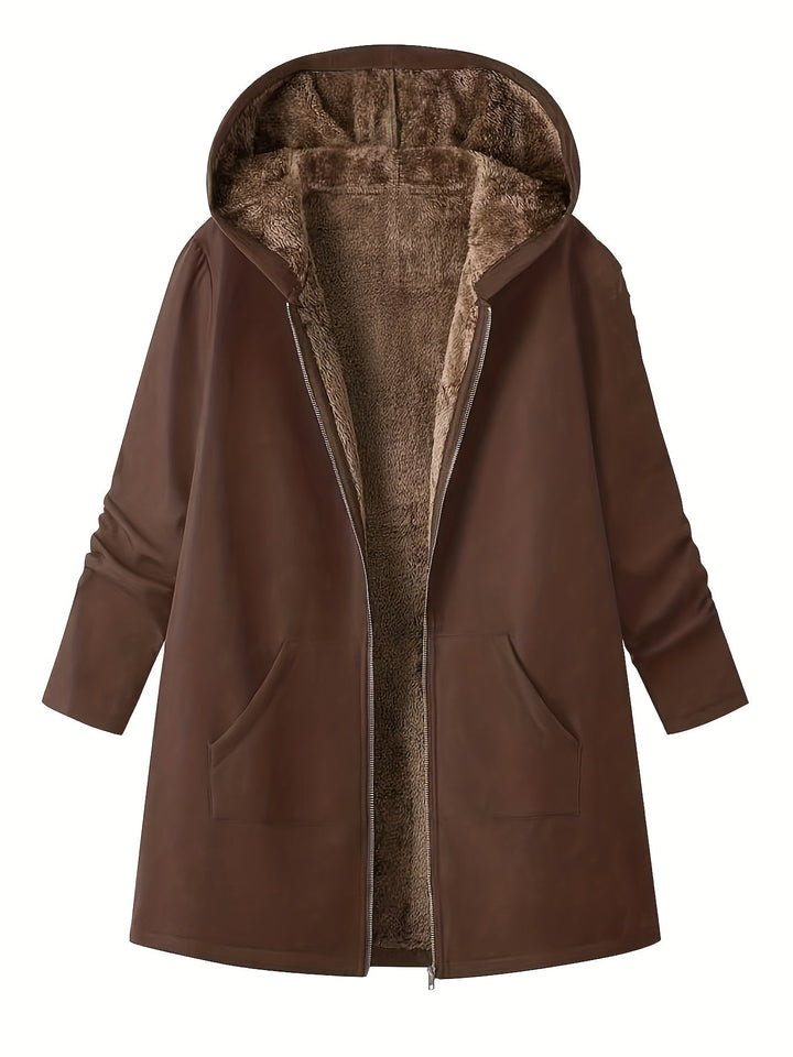 Arlene | Longline Hooded Jacket