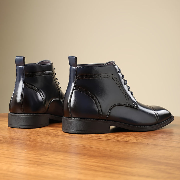 Jimmie | Refined Cap-Toe Ankle Boots