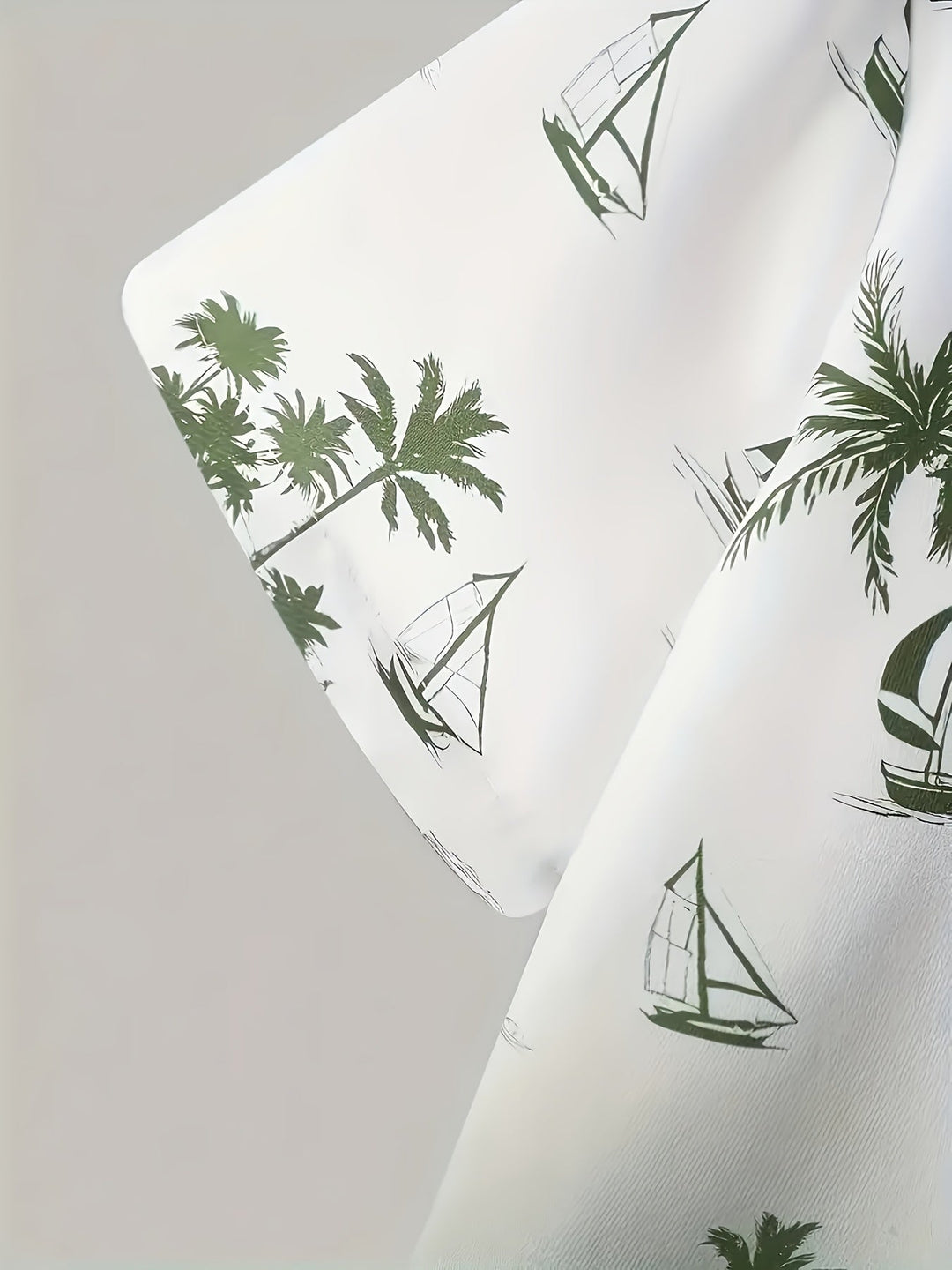 Ernest | Coastal Print Shirt and Shorts Set