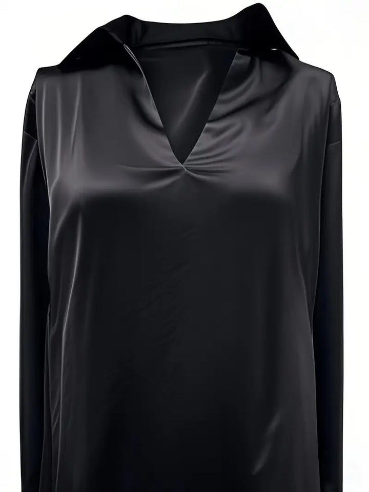 Eva | Premium V-Neck Blouse