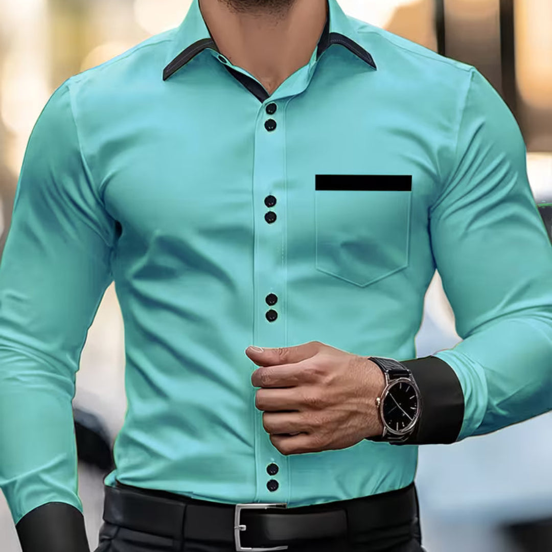Gene | Classic Button Collared Fit Shirt