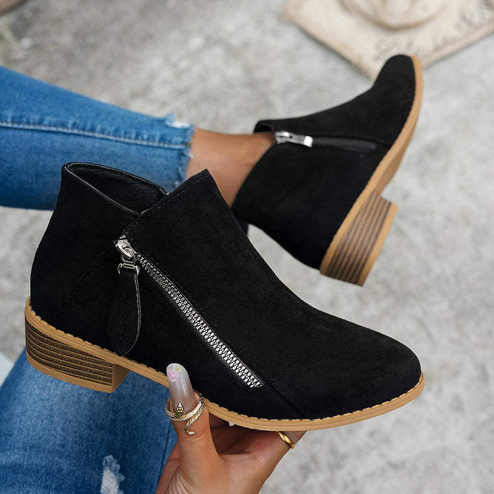 Allison | Timeless Side-Zip Ankle Boots