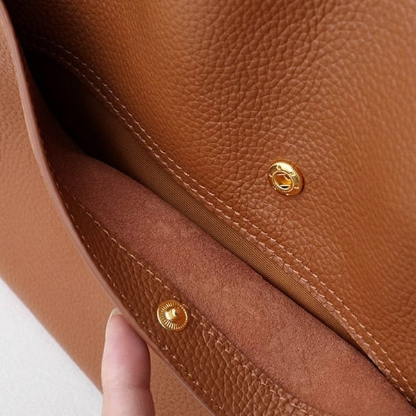 Women's Vertical Multi-Pocket Shoulder Bag