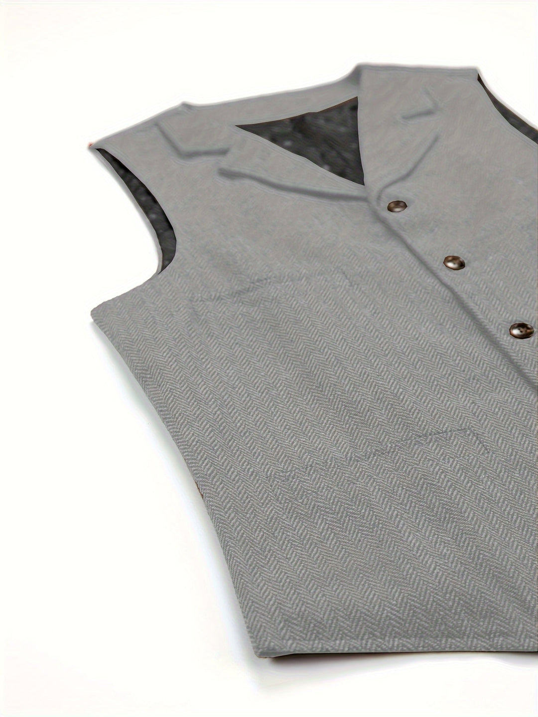 Miles | Heritage Herringbone Vest