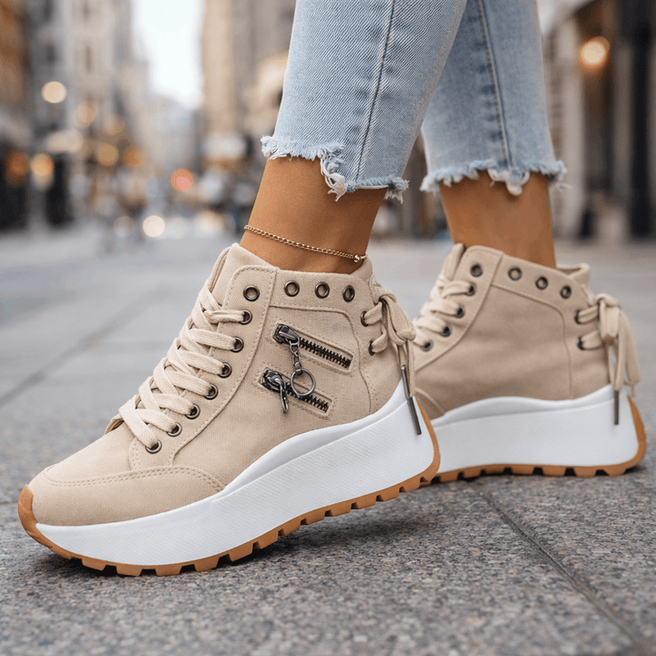 Autumn | Premium High Cut Lace Shoes