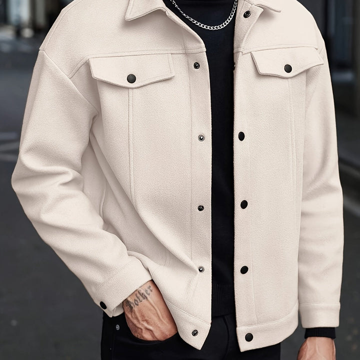 Darryl | Modern Snap-Button Jacket