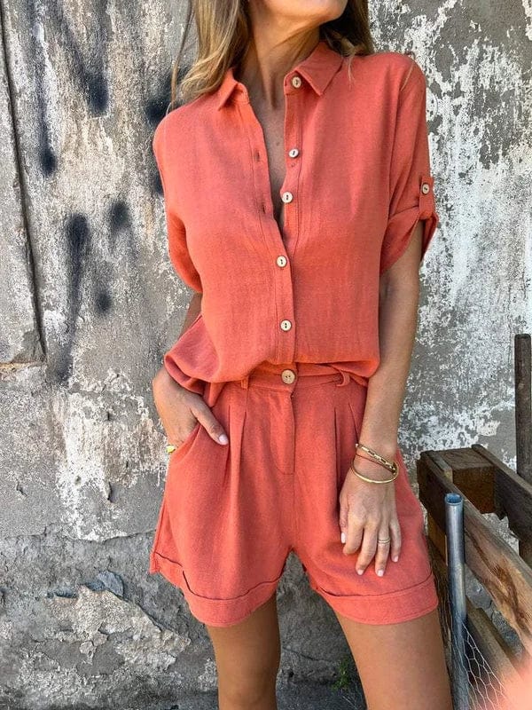 Brenna | Lightweight Shorts and Top Set