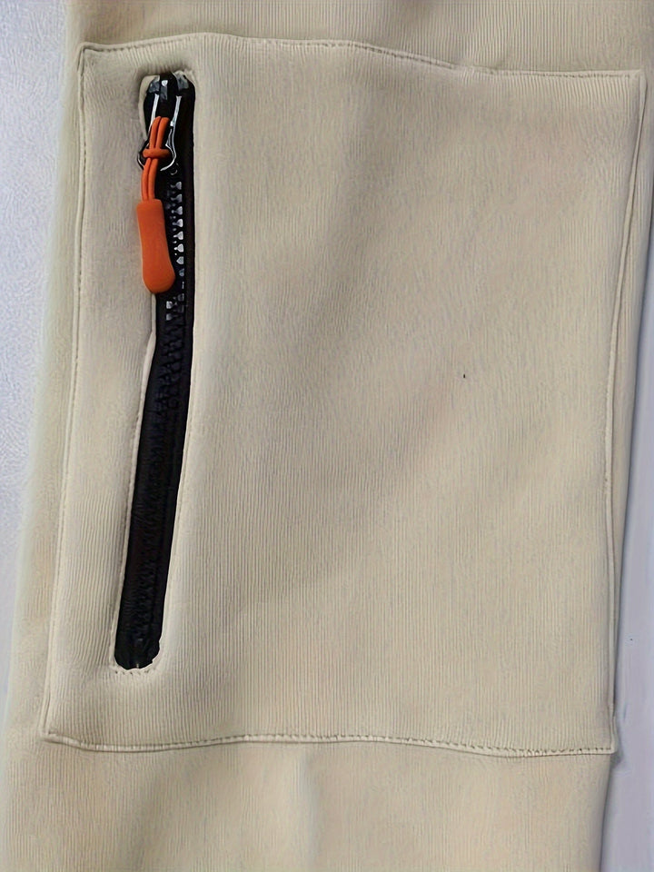 Vincent | Rugged Quarter-Zip Hoodie