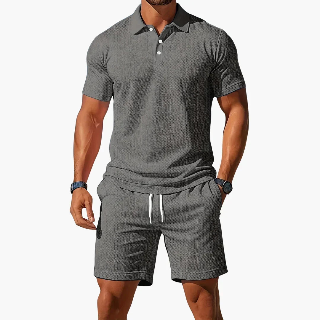 Justin | Premium Summer Polo &amp; Shorts Set