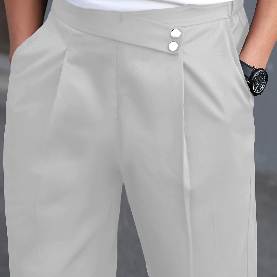 Logan | Tailored Pleated Pants