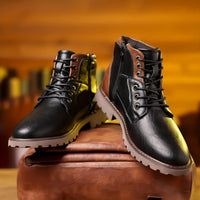 Blake | Rugged Lace-Up Ankle Boots