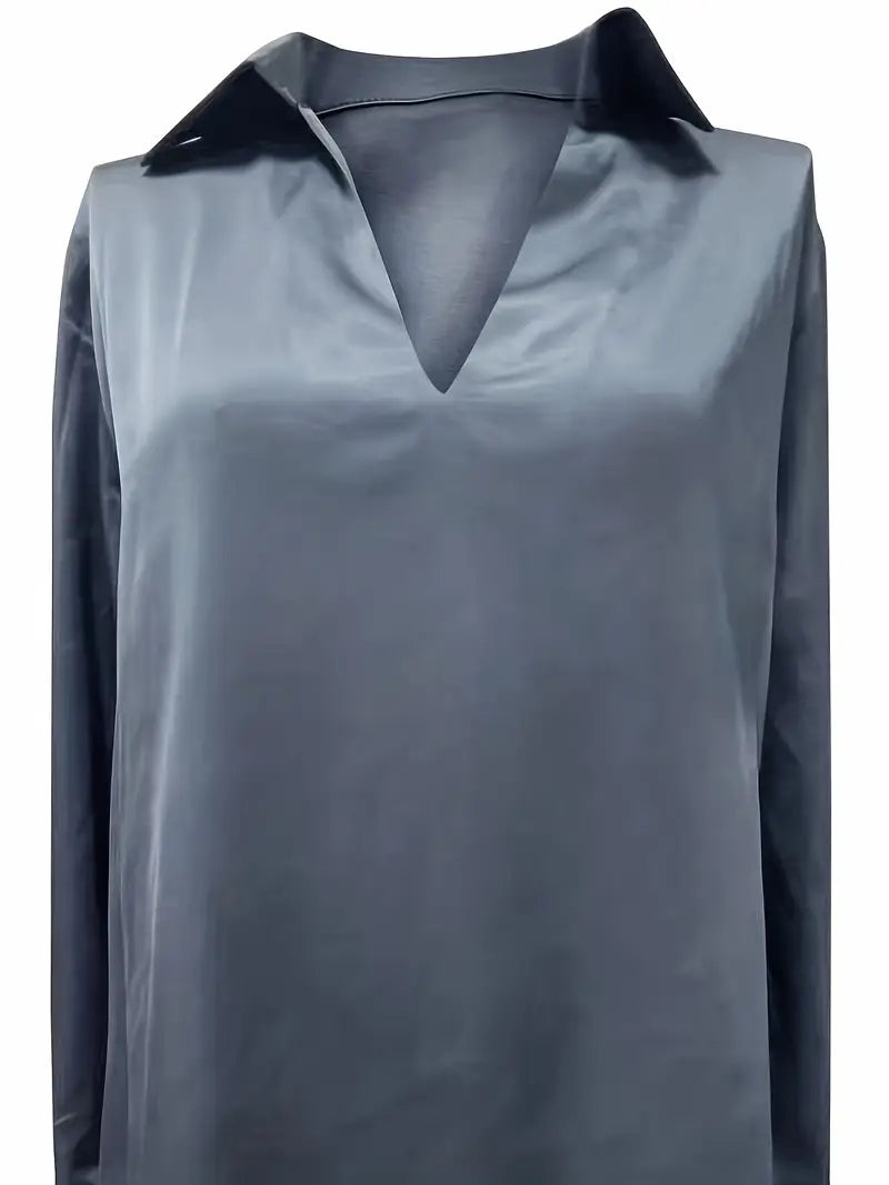 Eva | Premium V-Neck Blouse