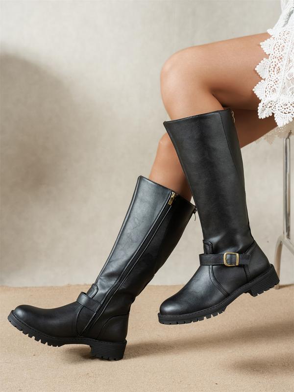 Charlene | Stylish Vintage Low Heel Boots