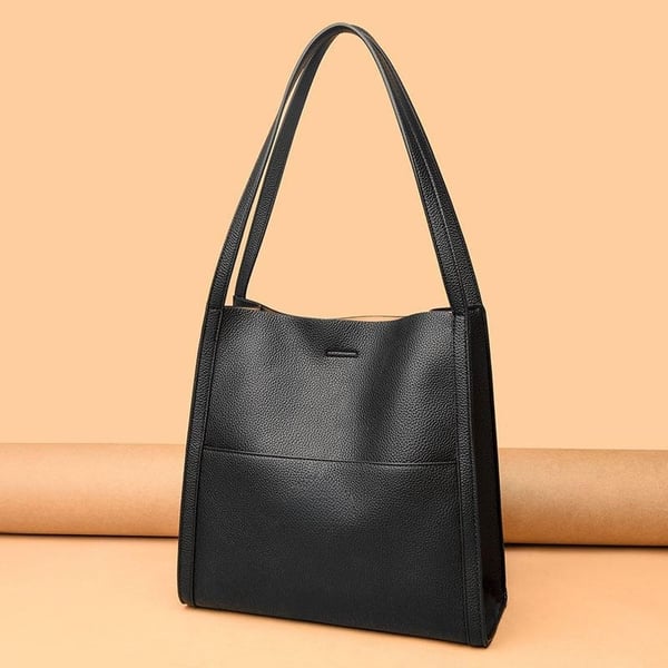 Women's Vertical Multi-Pocket Shoulder Bag