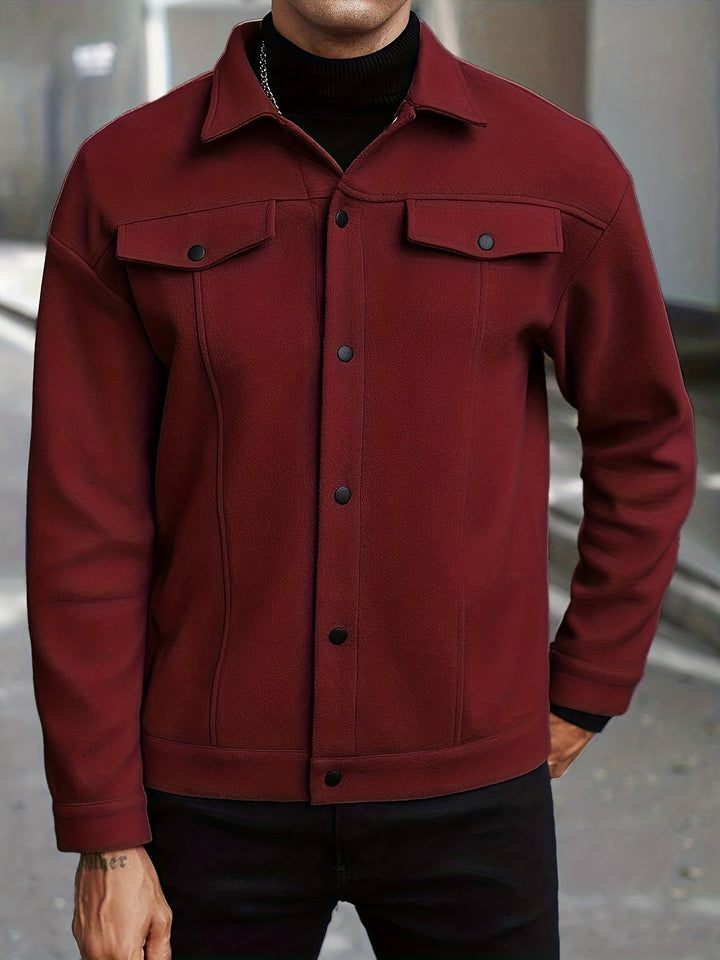 Darryl | Modern Snap-Button Jacket