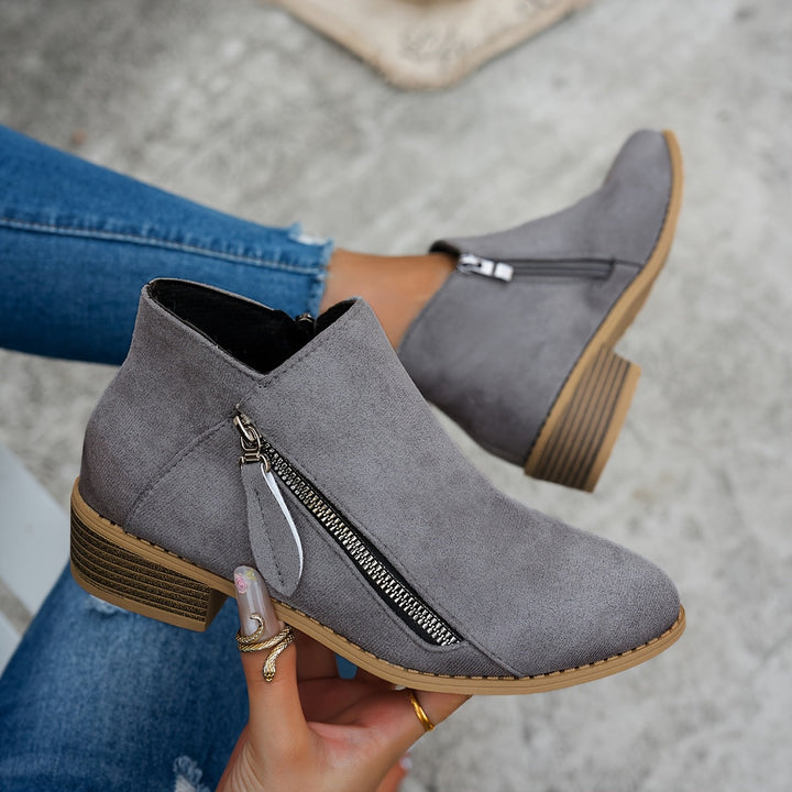 Allison | Timeless Side-Zip Ankle Boots