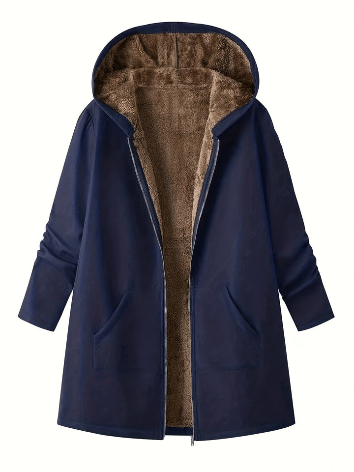 Arlene | Longline Hooded Jacket
