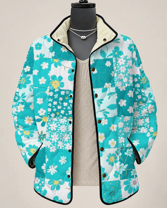 Liora in Aqua Floral