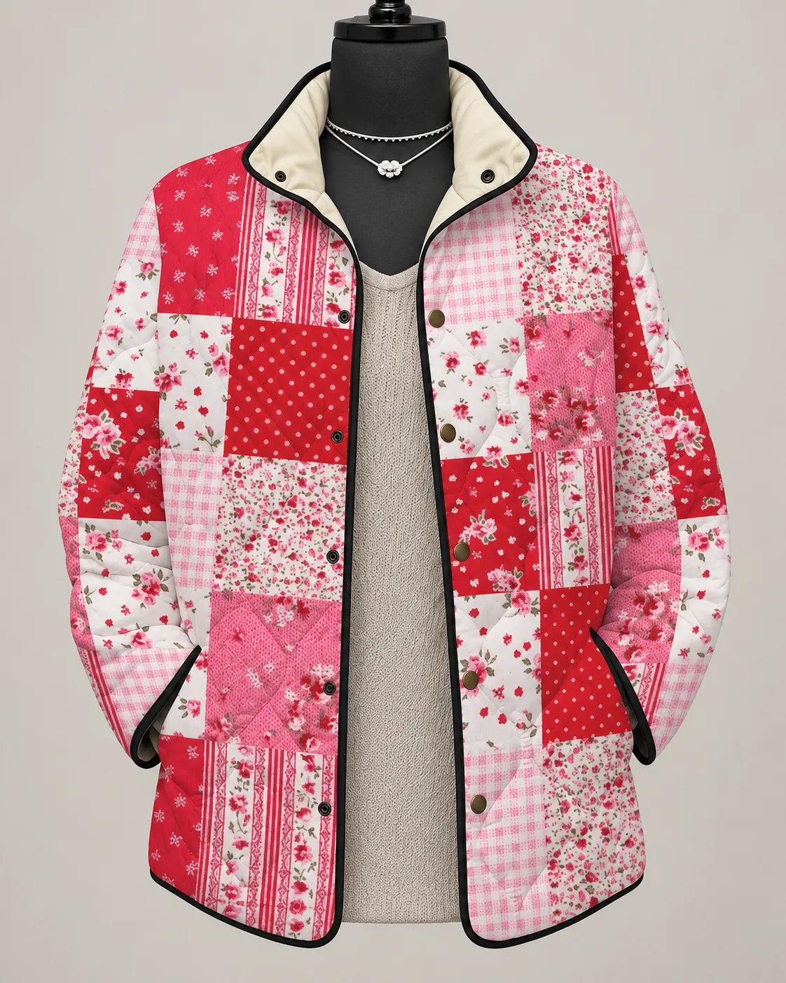 Adelaide in Red Patchwork