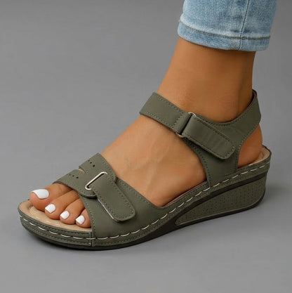 Women's Breathable Elastic Multi Strap Sandals