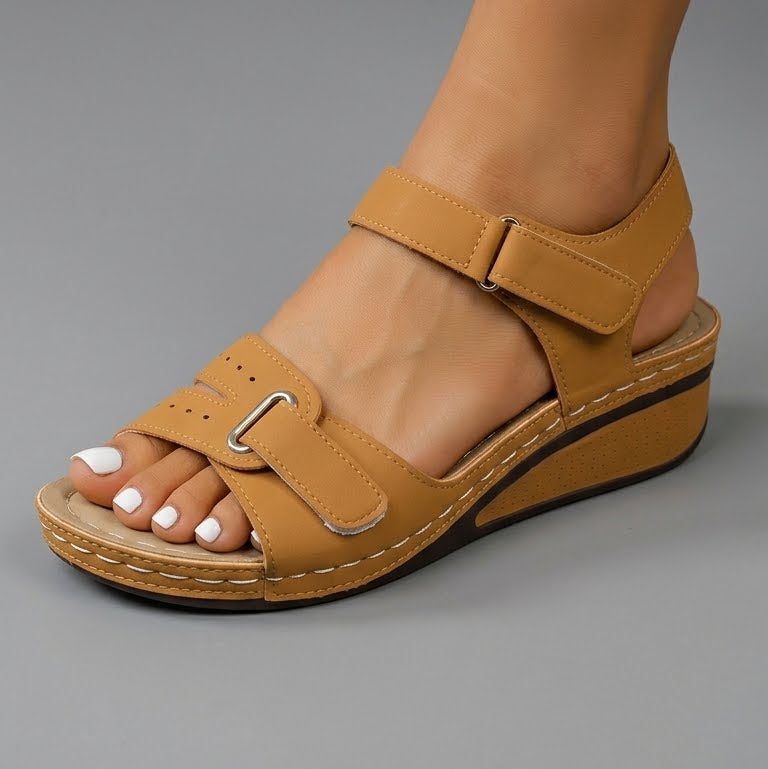 Women's Breathable Elastic Multi Strap Sandals