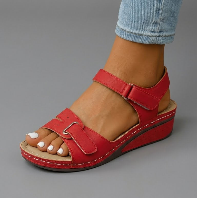 Women's Breathable Elastic Multi Strap Sandals