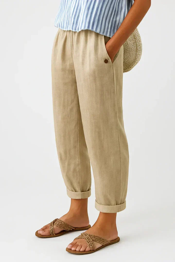 Trina | Timeless Plain Everyday Pants