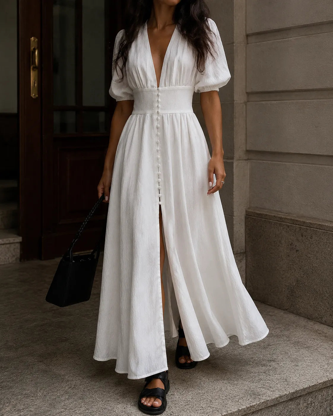 Evelyn in White