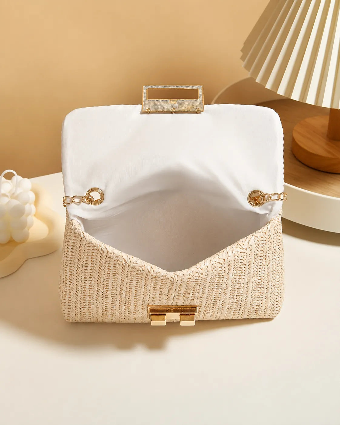Amara Woven Chain Bag